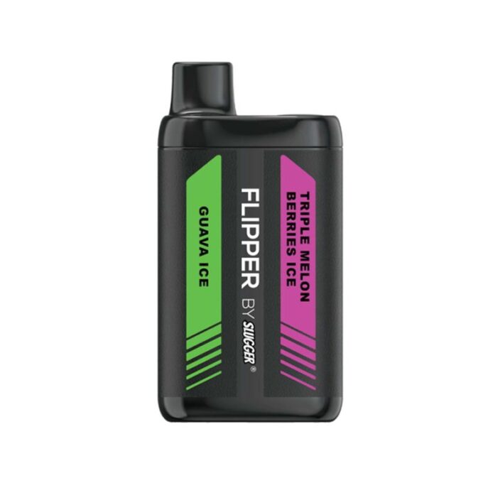 Flipper Disposable Vape – Guava Ice+Triple Melon Berries Ice (40mg) 12000 Puffs