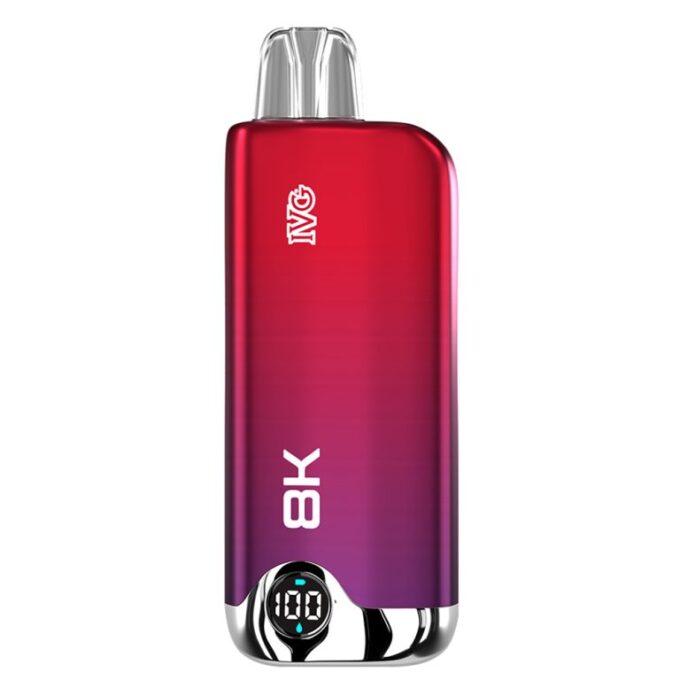 IVG Disposable Vape – Grape Apple Ice (35mg) (8000 Puffs)