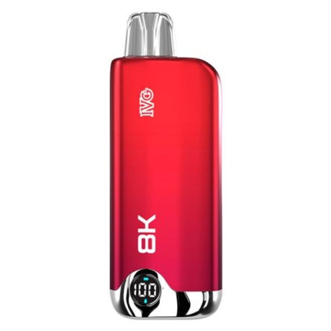 IVG Disposable Vape – Red Apple Ice (35mg) (8000 Puffs)