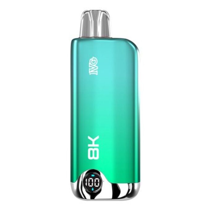 IVG Disposable Vape – Spearmint Ice (35mg) (8000 Puffs)