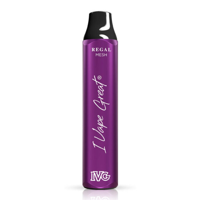 IVG Regal Disposable Vape – Blackcurrant Lemonade (20, 50mg) (6000 Puffs)
