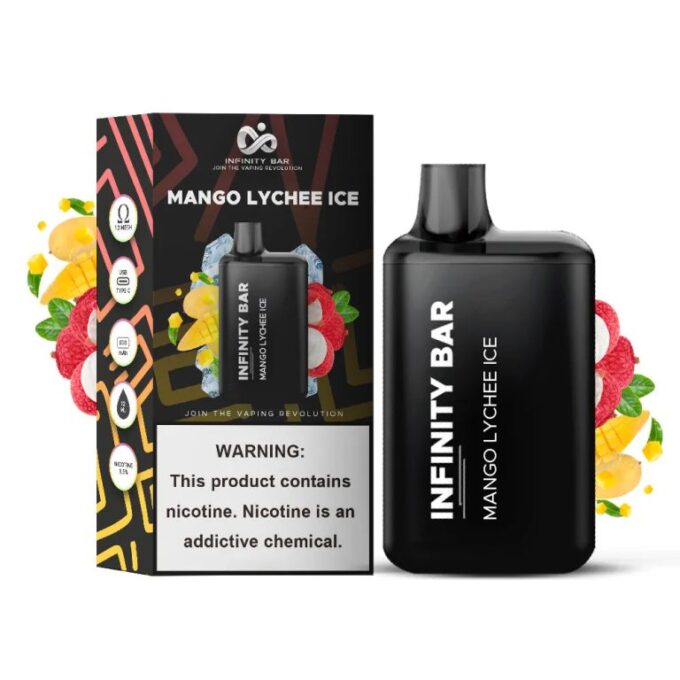 Infinity Bar Disposable Vape – Mango Lychee Ice 35mg (5000 Puffs)