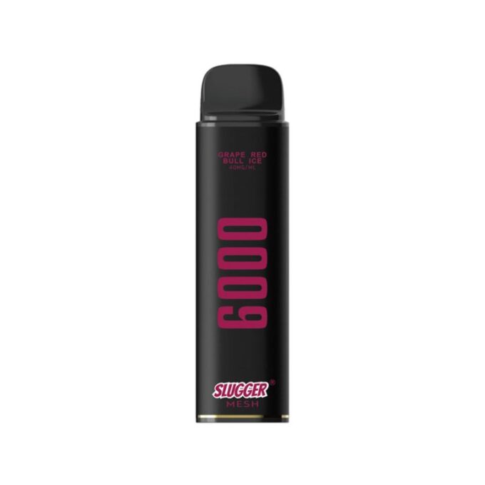 Slugger Disposable Vape – Grape Red Bull Ice 40mg (6000 Puffs)